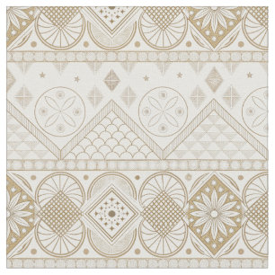 Tissu Ethnique géométrique Tribal Tribal sans couture Mo