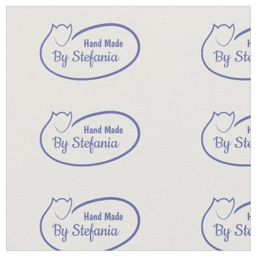 Tissu étiquette de couture personnalisé fait main (Fermer)