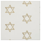 Tissu Etoile 3-D d'or de David Fabric (Échantillon)