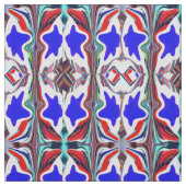 Tissu étoile bleue (Échantillon)