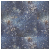 Tissu étoilé de constellations de l'espace (Fermer)