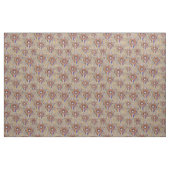 Tissu 'Etoile de David' en cuir et daim (Fat Quarter)