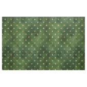 Tissu Étoile d'or verte de Noël Graphisme (Fat Quarter)