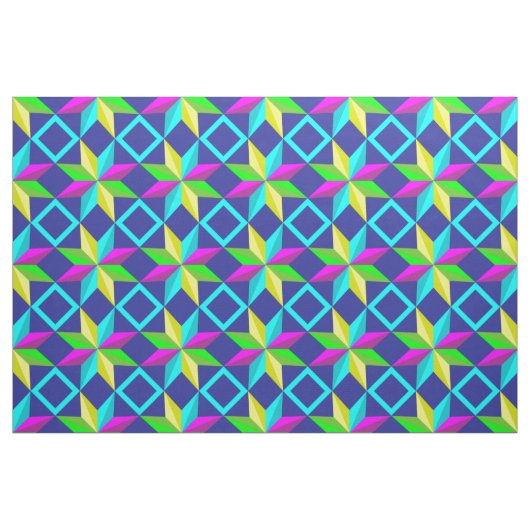 tissu étoile néon (Fat Quarter)