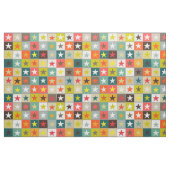 Tissu étoile rétro (Fat Quarter)