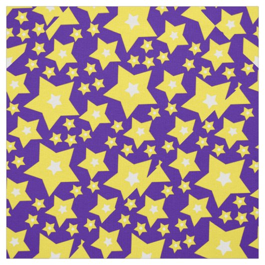 Tissu Étoiles brillantes (Échantillon)