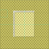 Tissu étoiles citron vert (Carreau)