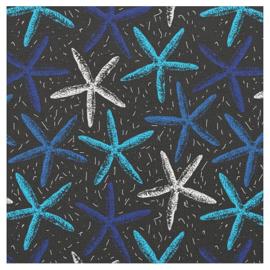 Tissu Étoiles de mer (Fermer)