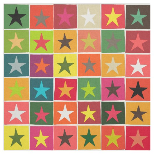 Tissu étoiles de noël (Échantillon)
