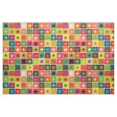 Tissu étoiles de noël (Fat Quarter)
