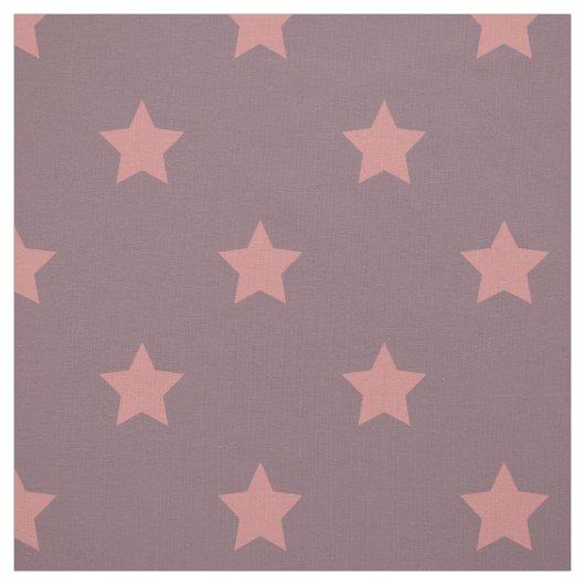 Tissu : Étoiles de pourpre et de rose (Échantillon)