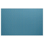 Tissu Étoiles d'or sur le bleu moyen (Yard)