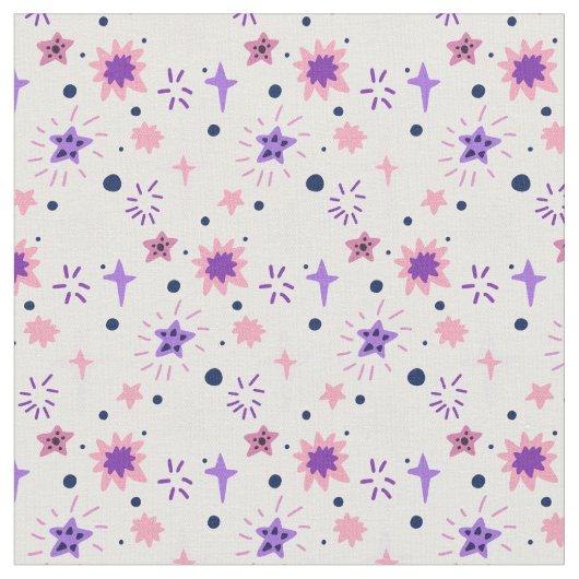 Tissu Étoiles et constellations (Fermer)