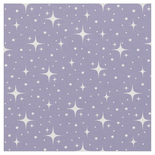 Tissu Étoiles et points sur indigo gris clair (Fermer)