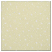 Tissu Étoiles et points sur jaune (Échantillon)