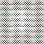 Tissu étoiles gris foncé demi-perle (Carreau)