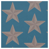 Tissu Étoiles patriotiques occidentales rustiques (Fermer)