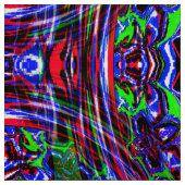 Tissu Étoiles Psychédéliques.... (Échantillon)