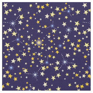 Tissu Étoiles sans couture motif Europe symbole de galax