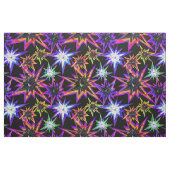 Tissu Étoiles sur noir. (Fat Quarter)