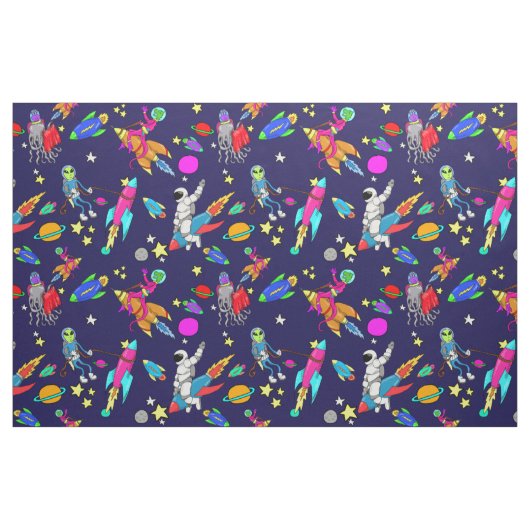tissu étranger d'astronaute de rodéo de fusée (Yard)