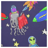 tissu étranger d'astronaute de rodéo de fusée (Échantillon)