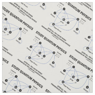 Tissu Étude de la physique quantique Modèle de norme d
