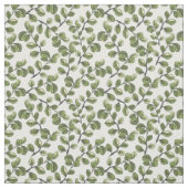 Tissu Eucalyptus feuille motif (Échantillon)