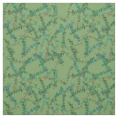 Tissu Eucalyptus vert (Échantillon)