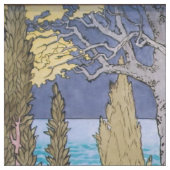 Tissu Eugene Grasset - Panneau décoratif Harmony (Échantillon)