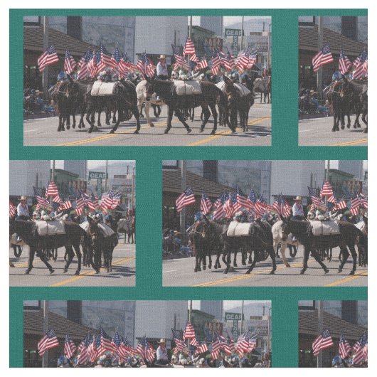 Tissu Évêque Mule Days 2018 (Fermer)