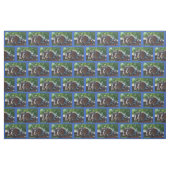 Tissu Évêque Mule Days Parade de 2018 (Fat Quarter)