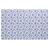Tissu Evil Eye bleu et blanc Motif Abstrait (Fat Quarter)