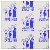 Tissu évolution de superstition drôle (Échantillon)