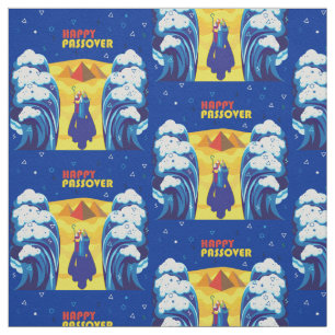 Tissu Exode de pâque Moïse et d'israélites d'Egypte
