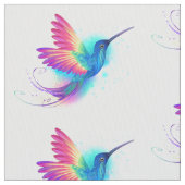 Tissu Exotic Rainbow Hummingbird (fermé)