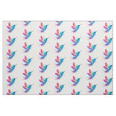 Tissu Exotic Rainbow Hummingbird (Fat Quarter)