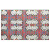 Tissu Explosion comique de style d'art de bruit (Fat Quarter)
