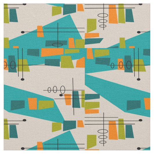 Tissu Explosion Turquoise (Fermer)