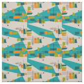 Tissu Explosion Turquoise (Échantillon)