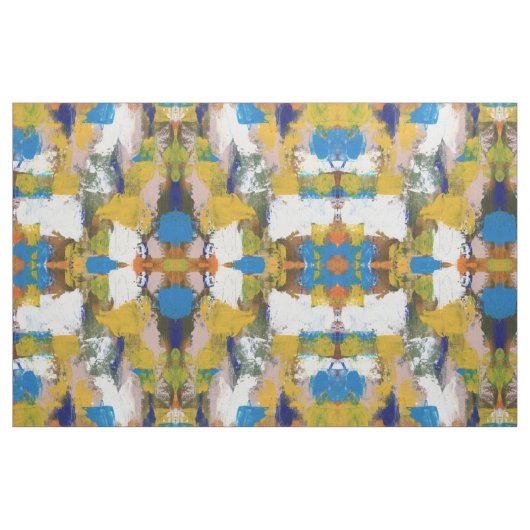 Tissu Expression abstraite #11 (grand) par Michael Moffa (Yard)