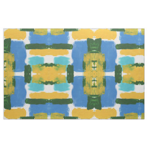 Tissu Expression abstraite #3 (grand) par Michael Moffa