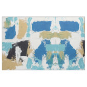 Tissu Expression abstraite #6 (grand) par Michael Moffa (Fat Quarter)