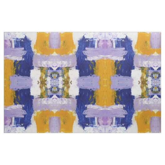 Tissu Expression abstraite #9 (grand) par Michael Moffa (Yard)