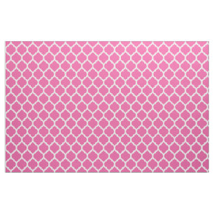 Tissu Expressions Audacieuses Motif Quatrefoil Marocain