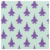 Tissu F-35 Éclair 2 Jets de chasse Motif pourpre (fermé)