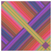 Tissu Fabric Abstrait moderne Rainbow 3D (Fermer)