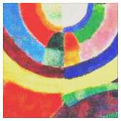 Tissu Fabric-Abstrait-Robert Delaunay 6 (Fermer)