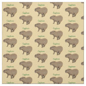 Tissu Fabric Capybara personnalisable (Échantillon)