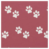 Tissu Fabric de conception Empreinte de patte (Fermer)